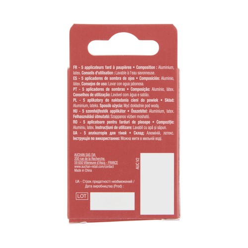 COSMIA Aplicadores de sombras de ojos 5 uds.