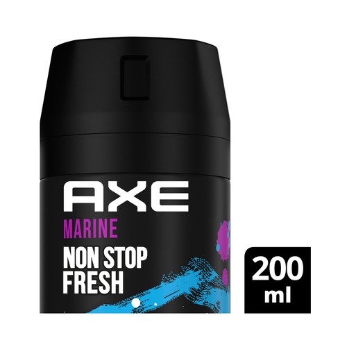 AXE Desodorante en spray para hombre con protección antitranspirante hasta 48 horas AXE Marine 200 ml.