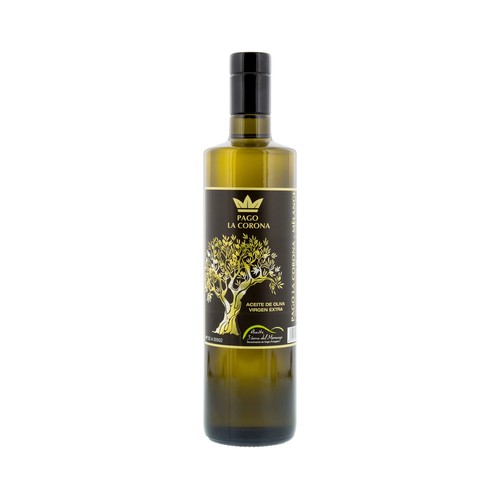 PAGO LA CORONA Aceite de oliva virgen extra D.O.P Sierra de Moncayo botella 75 ml.