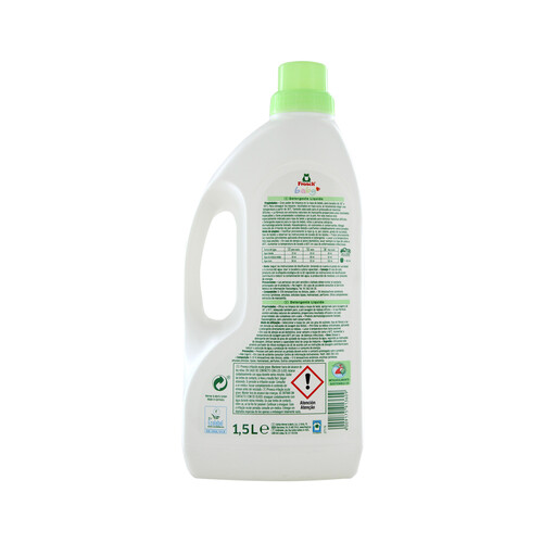 FROSCH Baby Detergente líquido ecológico especial para ropa de bebé 21 ds. 1,5 l.