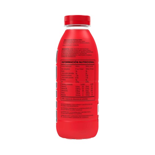 PRIME Tropical Punch Bebida isotónica 500 ml.