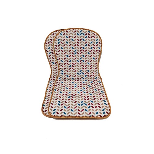 Cojín de respaldo bajo de 74x40x2 cm, AUCHAN