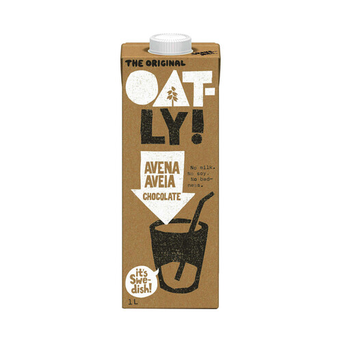Bebida de avena y chocolate OAT-LY 1 l.