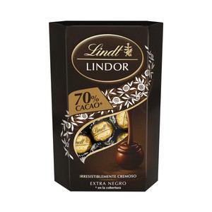 Imagen de LINDT Lindor Bombones chocolate negro 70% cacao 200 g.