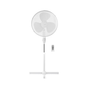 Ventilador de pie QILIVE Q.6847, 45W, diámetro 40cm, mando a distancia, altura 123cm.