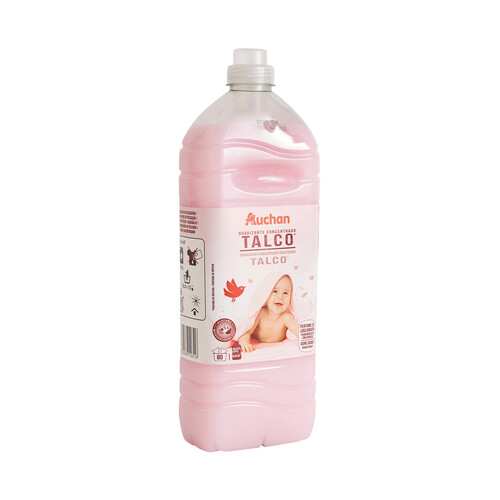 PRODUCTO ALCAMPO Suavizante concentrado Talco PRODUCTO ALCAMPO 80 ds.2 l.