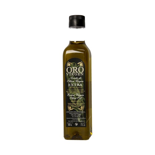 ORO VIRGEN Aceite de oliva virgen extra botella de 500 ml.