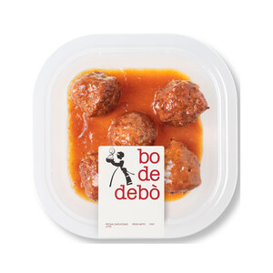 Imagen de BO DE DEBÓ Albóndigas mixtas (cerdo-vacuno) con salsa jardinera 300 g.