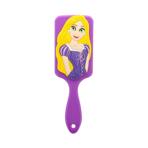 DISNEY Princess Cepillo de silicona con la imagen de Rapunzel en 3D.