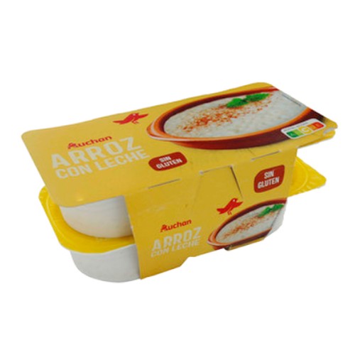 Arroz con leche PRODUCTO ALCAMPO 4 x 125 g.