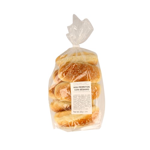 RUIPAN Mini panecillos de perrito con sésamo RUIPAN 240 gr