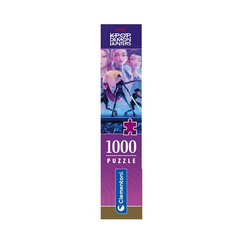 Puzzle 1000 piezas K-POP Demon Hunters, CLEMENTONI.