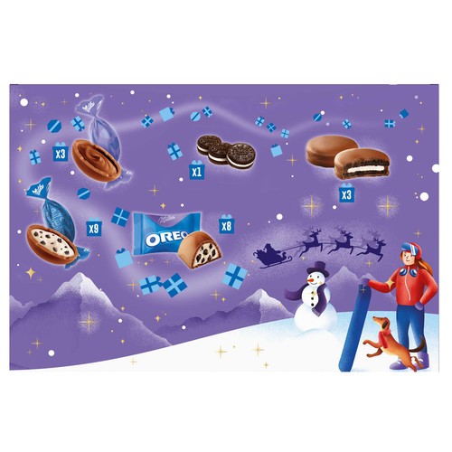 MILKA Calendario adviento milka oreo 284 g.