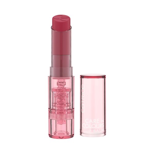 CATRICE Care in colours tono 030 Bubbly friday Bálsamo labial hidratante y acabado brillante malva cálido.
