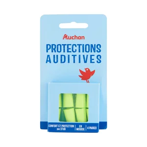 PRODUCTO ALCAMPO Tapones de espuma para oido 8 uds.