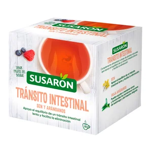 SUSARON Infusión para el tránsito intestinal de sen y arándanos 10 uds. 13 g.