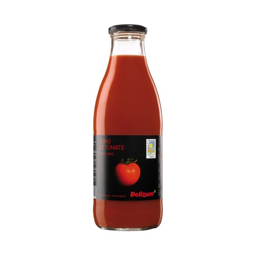 DELIZUM Zumo de tomate ecológico botella 1 l.
