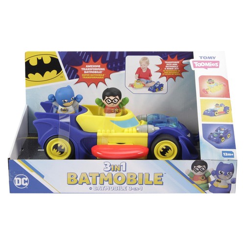 Batmobil 3 en 1, vehículo multifunción, BIZAK