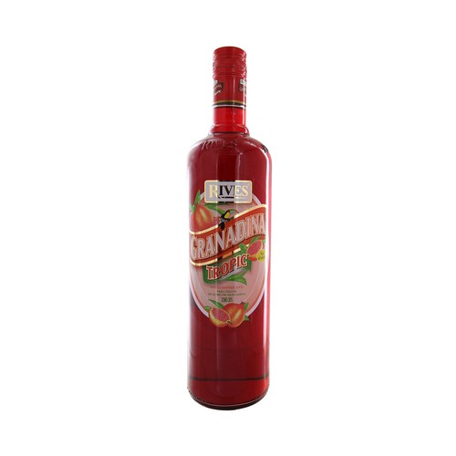 RIVES GRANADINA TROPIC  Bebida refrescante de granadina botella de 1 litro