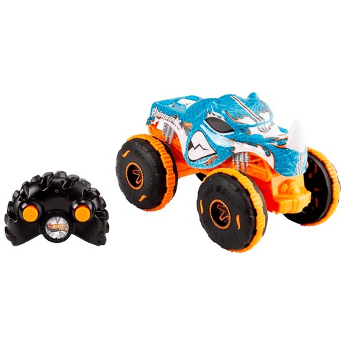 HOT WHEELS Monster Trucks Coche de Juguete Teledirigido Rhinomite Rc +4 Años