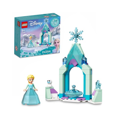 Patio del Castillo de Elsa con 53 piezas, LEGO DISNEY 43199.