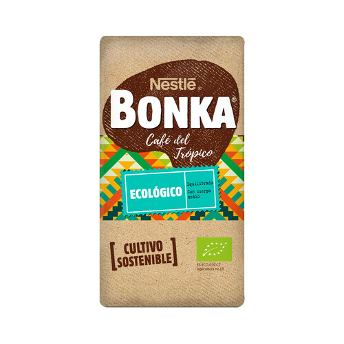 BONKA Cafè molido ecológico BONKA 220 g.