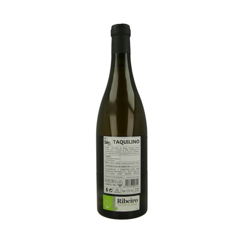 TAQUILINO  Vino blanco con D.O. Ribeiro TAQUILINO botella de 75 cl.