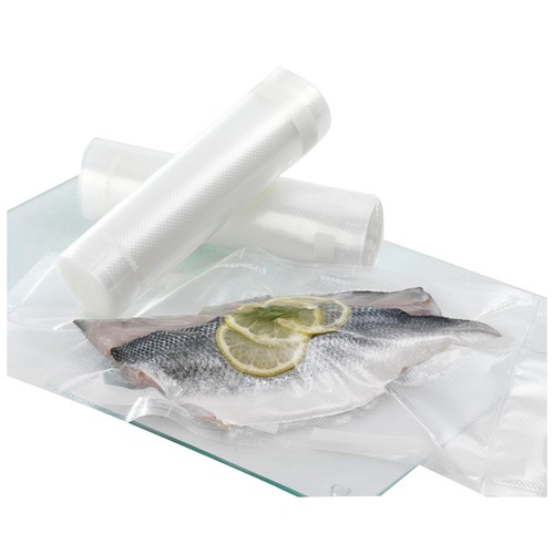 Pack de 2 rollos extensibles de envasado al vacío FOODSAVER FSR2802, 28 cm de ancho x 5,5 metros de longitud.
