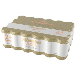 Imagen de ALHAMBRA Especial Cerveza pack 24 latas x 33 cl.