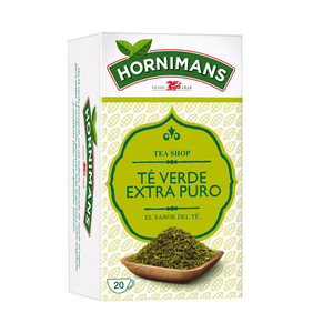 Imagen de HORNIMANS Te verde extra puro 20 uds. 30 g.