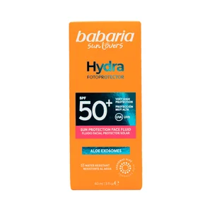 BABARIA Hydra Protector solar facial con FPS 50+ (muy alto) 40 ml.