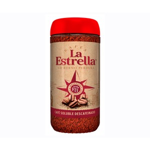 Imagen de LA ESTRELLA Café soluble descafeinado 200 g.
