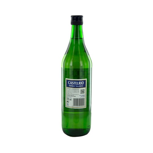 CASTELRÍO Vermut blanco elaborado en España botella de 1 l.