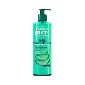 FRUCTIS Crema en gel sin aclarado, secado al aire, para cabellos normales largos FRUCTIS Hydrabomb de Garnier 400 ml.