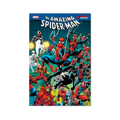 Póster de Spiderman telaraña, MARVEL.
