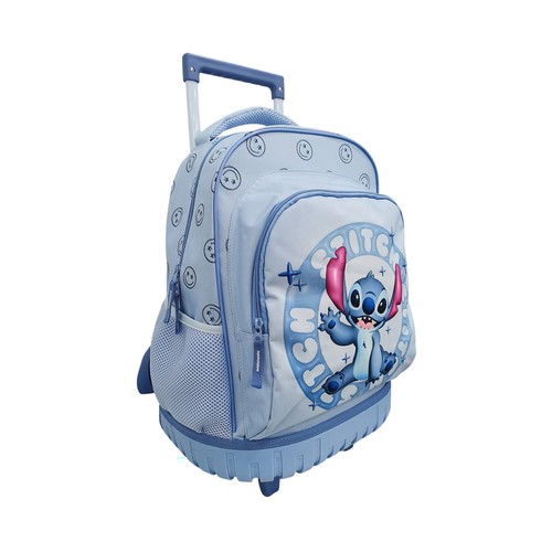 Mochila con ruedas reforzada. STITCH
