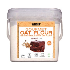 Harina de avena sabor brownie 1,9 kg.