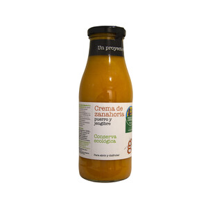 ALCAMPO PRODUCCIÓN CONTROLADA Crema de zanahoria ecológica ALCAMPO PRODUCCIÓN CONTROLADA ECOLÓGICO 500 ml.