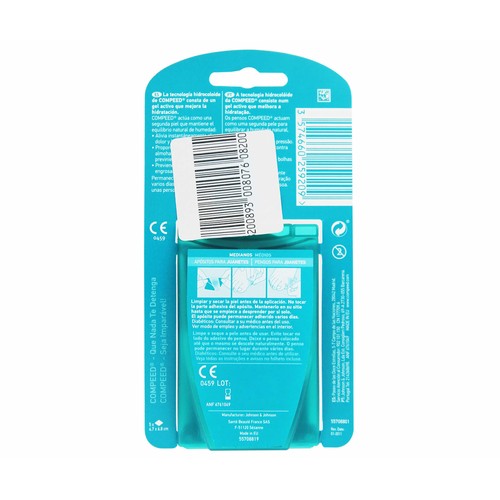 COMPEED Apósito de tamaño mediano para juanetes COMPEED 5 uds