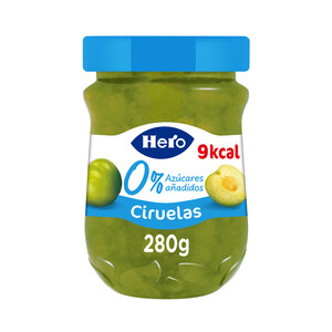 Imagen de HERO 0% Confitura de ciruela sin azúcares añadidos 280 g.