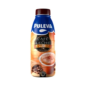 PULEVA Bebida láctea con café y un toque de cacao (capuccino) 1 l.