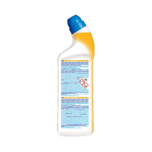 SANICENTRO Gel desinfectante de WC con lejía y frescor cítrico 1 l.