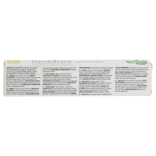 PRODUCTO ECONÓMICO ALCAMPO Pasta de dientes con flúor y sabor a menta PRODUCTO ECONÓMICO ALCAMPO 75 ml.