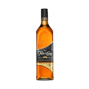 FLOR DE CAÑA Ron añejo (5 años) FLOR DE CAÑA botella de 70 cl.