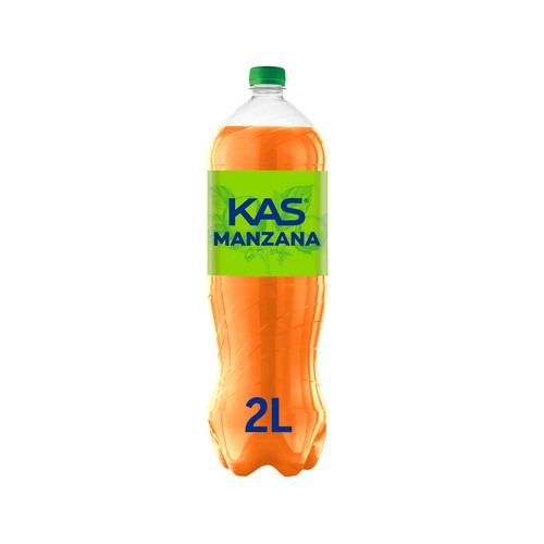 KAS Refresco de manzana botella 2 l.