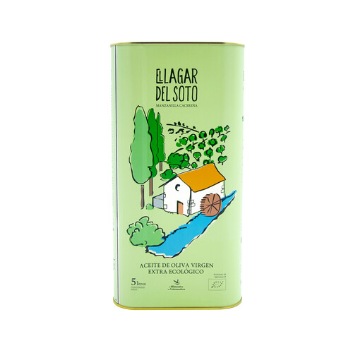 EL LAGAR DEL SOTO Aceite de oliva virgen extra ecológico EL LAGAR DEL SOTO 5 l.