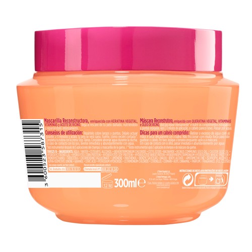 ELVIVE Dream long Mascarilla reconstructora para cabellos largos o dañados 300 ml.