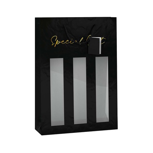 Caja regalo diseño surtido para 3 botellas, PRODUCTO ALCAMPO.