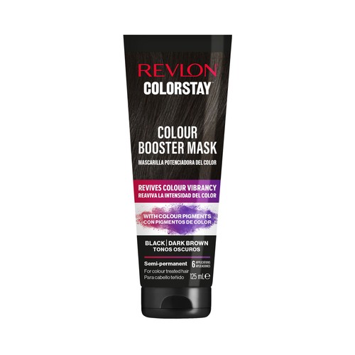 REVLON Colorstay tonos oscuros Mascarilla potenciadora del color para cabello teñido 125 ml.
