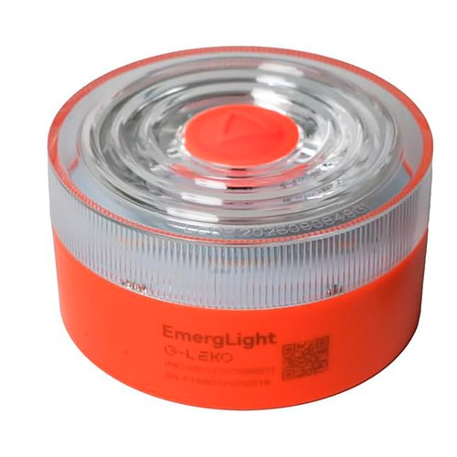 Baliza geolocalizable V16 G-LEKO homologada y geolocalizada.